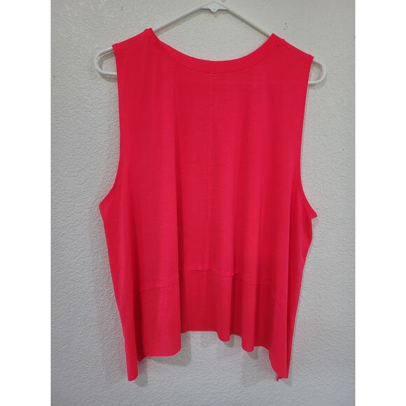We The Free Women's Hot Pink‎ Flowy Athletic Tank Top - L #17 - Picture 2 of 6